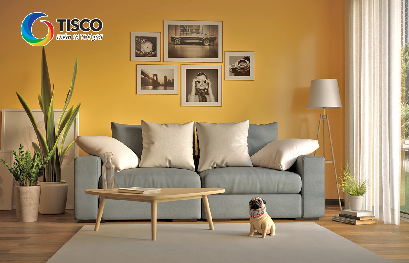 SƠN TISCO - ĐIỂM TÔ THẾ GIỚI CỦA BẠN VỚI NHỮNG GAM MÀU ĐẦY CẢM HỨNG
